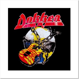 Dokken Band NEW 4 Posters and Art